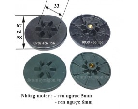 Nhông moter máy sinh tố gia đình