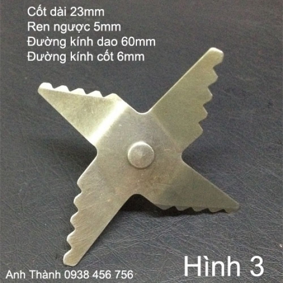 Dao máy xay sinh tố gia đình
