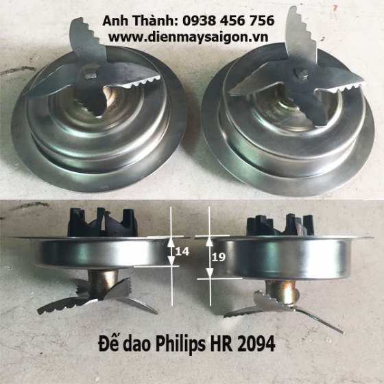 Sửa dao máy sinh tố Philips HR 2094