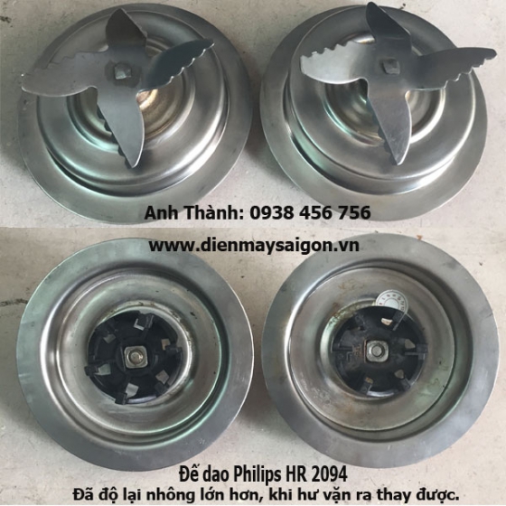 Sửa dao máy sinh tố Philips HR 2094