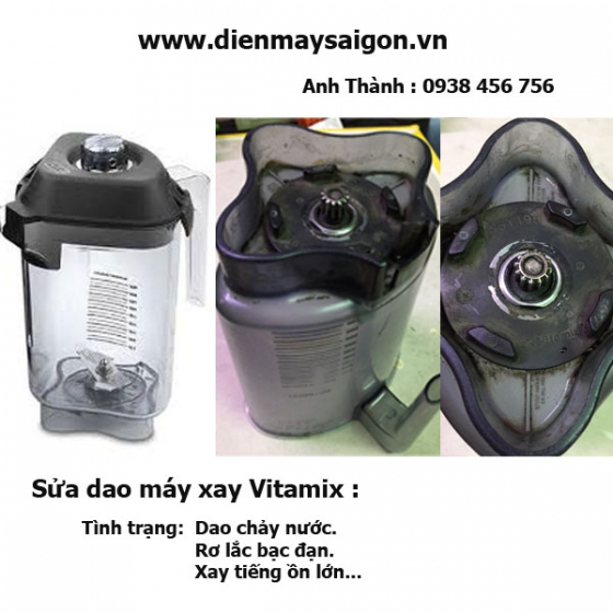 Sửa dao máy xay Vitamix