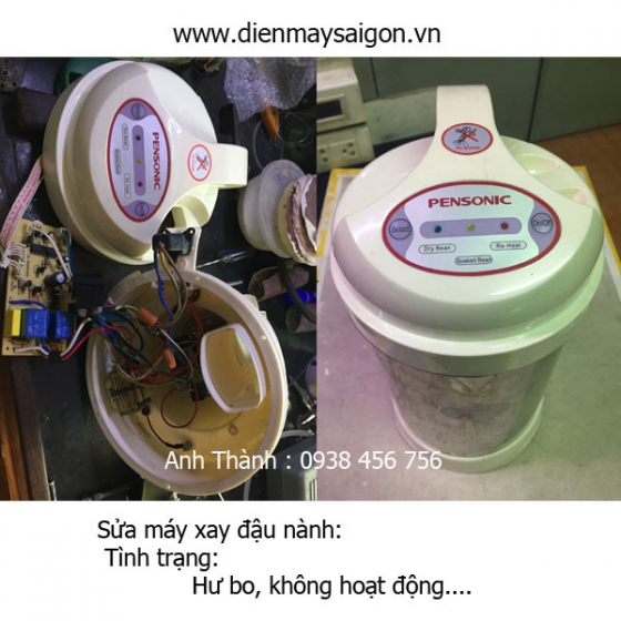 Sửa máy xay đậu nành Pensonic 